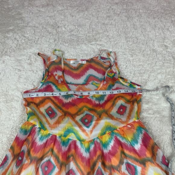 Millau Boho brightly patterned dress, small - Picture 5 of 9